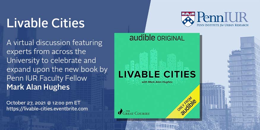 Livable Cities event flyer