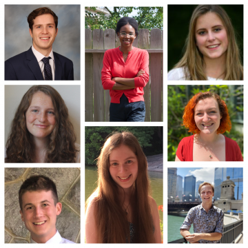 collage of new PPEH summer Public Research Interns